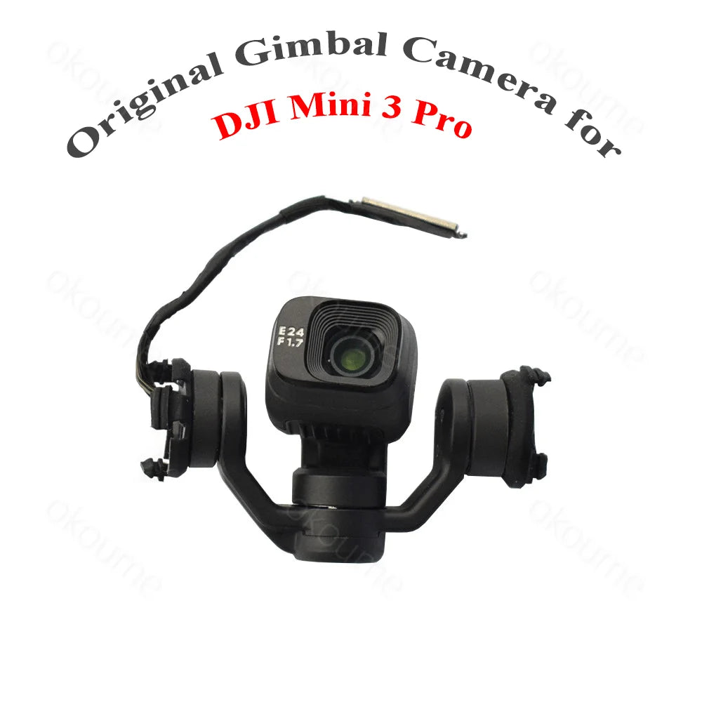 Original-Reparaturteile für DJI Mini 3 Pro Gimbal-Gehäuseschale/Signalkabel-Testwerkzeug/Gier-Roll-Motor/Dämpfungsgummi/Linsenglas
