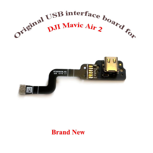 Original Mini 3 Pro USB Interface Board for DJI Mavic 3 Air 2/2S Mini 2/3/ 3 Pro Drone Remote Controller Repair Spare Parts