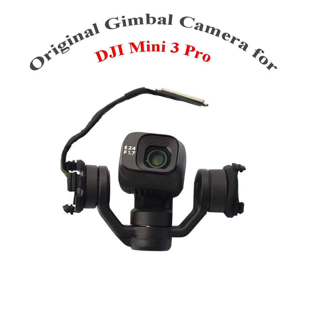 Pièces de rechange d'origine pour DJI Mini 3 Pro Gimbal Camera &amp; Housing Shell/Signal Cable Test Tool/Yaw Roll Motor/Caoutchouc/Lentille en verre