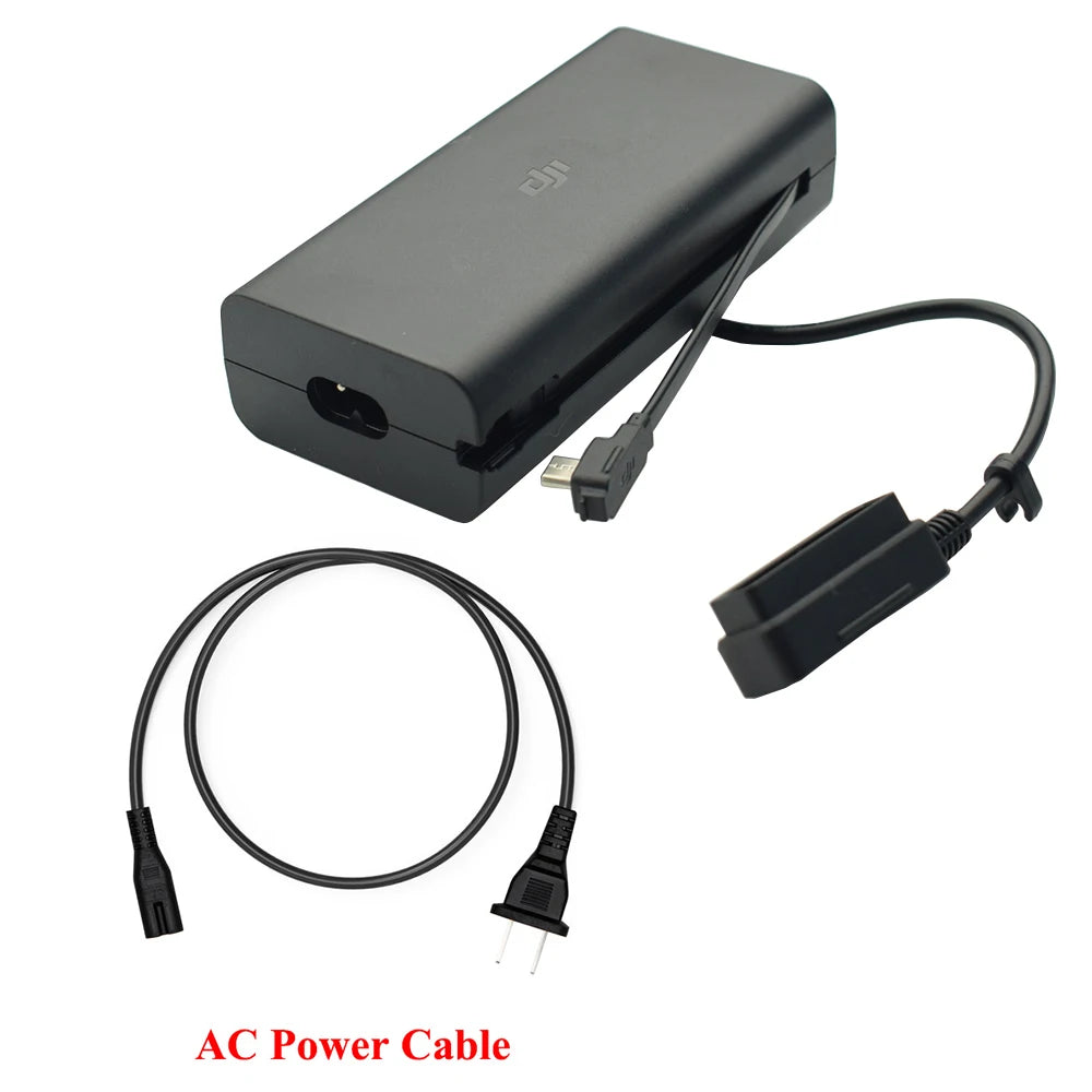 Original Drone 60W Battery Charger & AC Power Cable for DJI Mavic 2 Pro / Zoom Drone Accessrioes