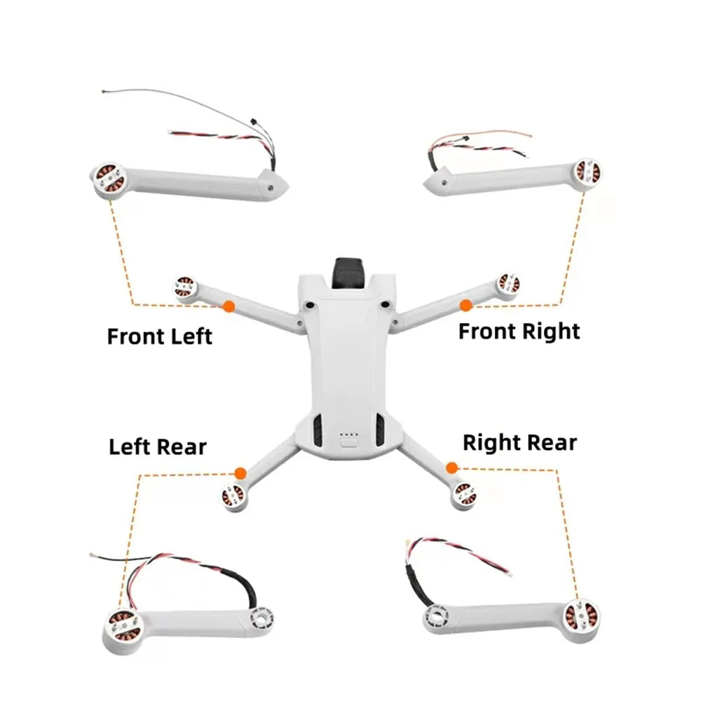 Original Mini 3 Pro Gimbal Arm mit Motor Links Rechts Vorne Hinten Motor Arme Für DJI Mavic Mini 3 Pro Reparatur ersatzteile