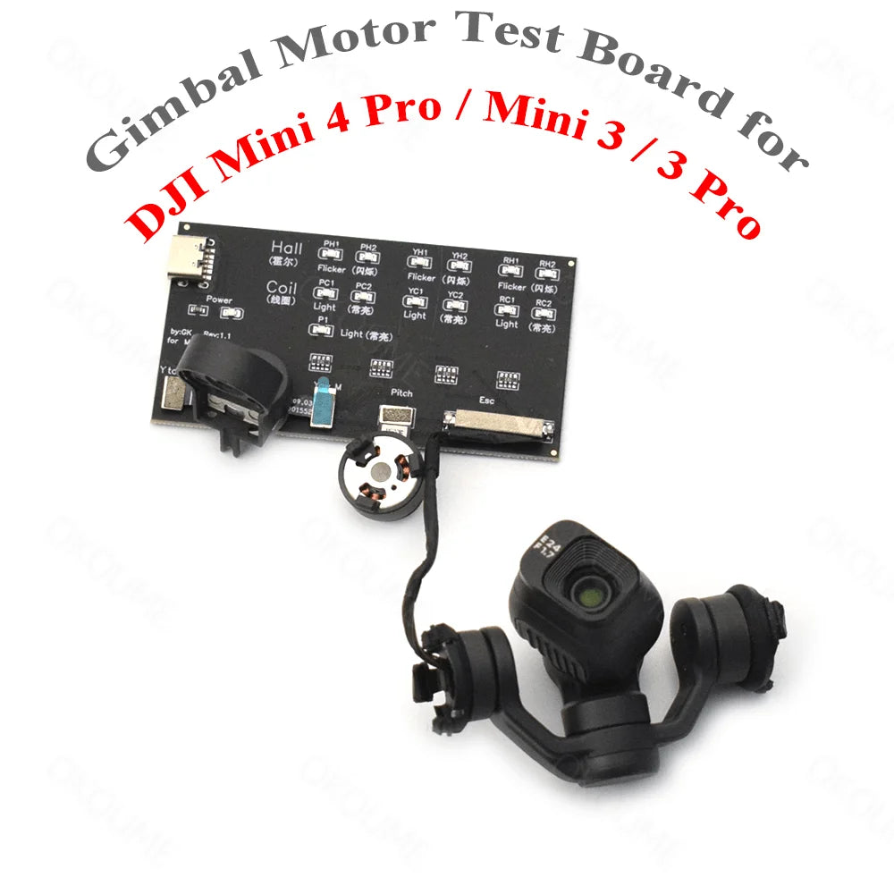 Gimbal Motor Test Board für DJI Mini 4 Pro Pitch Roll Gier Motor Test Tool für DJI Mini 3 / 3 Pro Drone Reparatur Teile