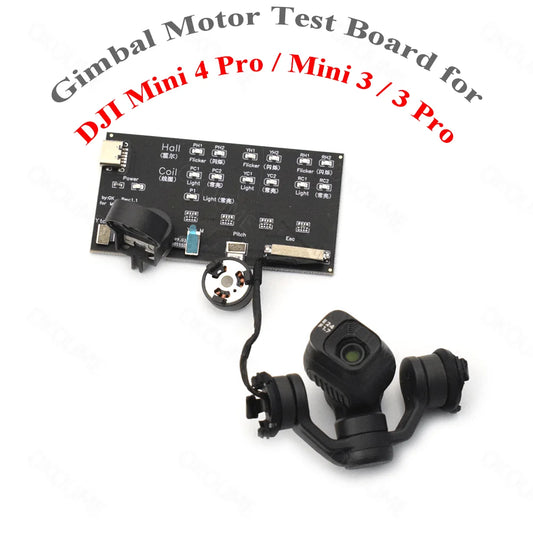 Gimbal Motor Test Board for DJI Mini 4 Pro Pitch Roll Yaw Motor Test Tool for DJI Mini 3 / 3 Pro Drone Repair Parts