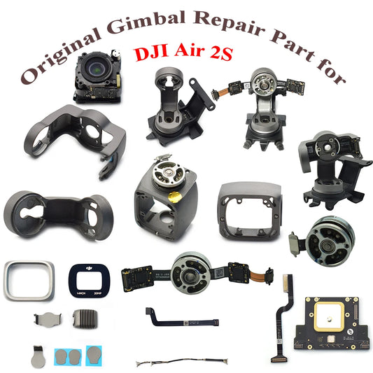 Original Air 2S Gimbal Kamera Kern/Rahmen YP Halterung Signalkabel PTZ Abdeckung Flache Linie YR Motor Für DJI Air 2S Drone Reparatur Teile