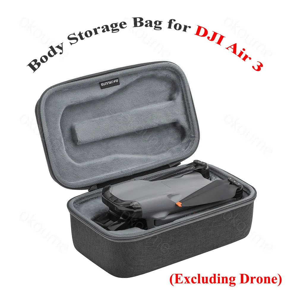 Original Air 3 A3-B658 Drohnenkörper-Aufbewahrungstasche, sturzsichere, tragbare Tasche für DJI Air 3 UAV-Zubehör