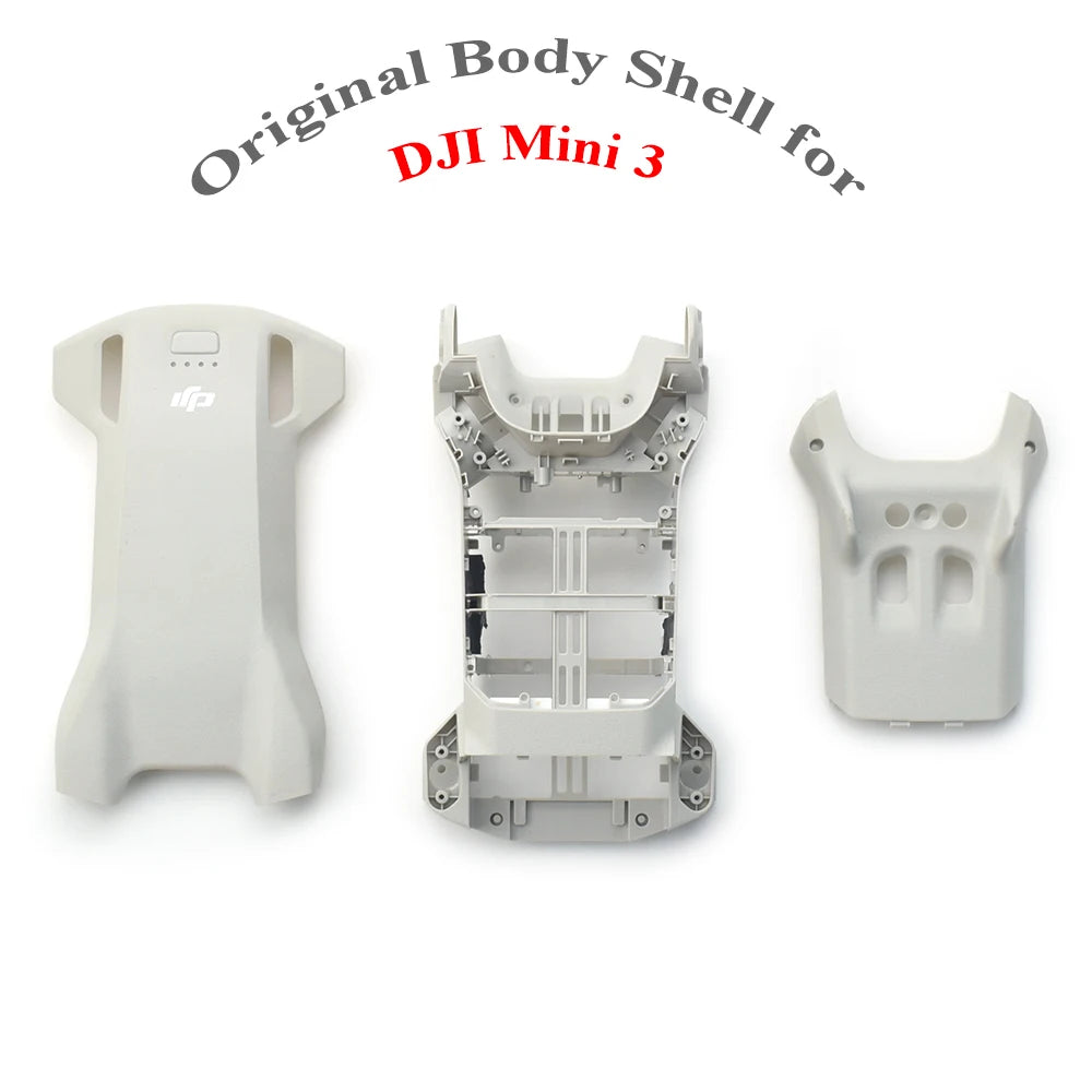 Coque de carrosserie d'origine pour bras moteur DJI Mini 3, cadre supérieur/moyen, coque inférieure, couvercle latéral, coque de bras avant gauche/droite