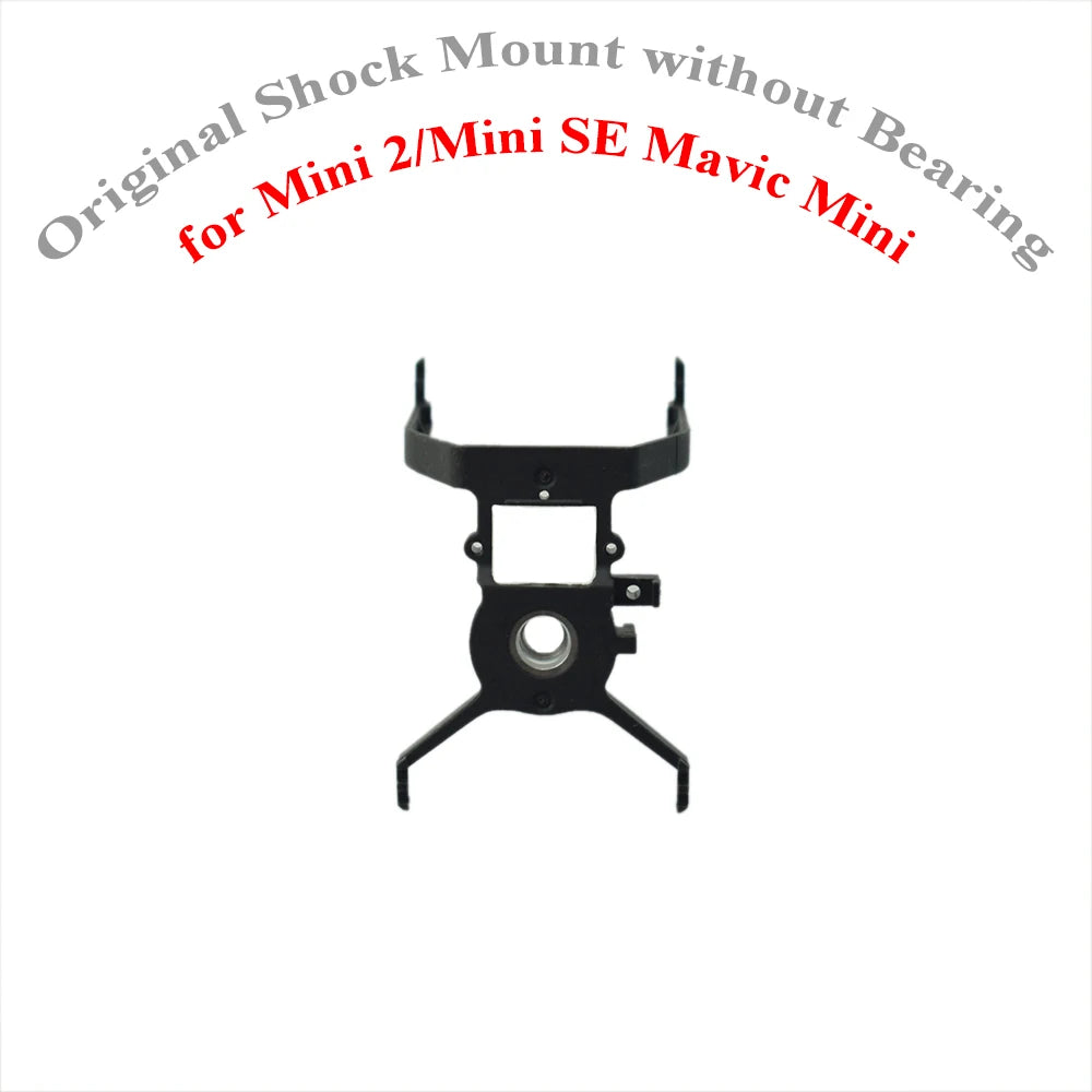 Pièces de cardan d'origine pour DJI Mavic Mini/2/SE Gimbal Coque de caméra Signal/câble plat Verre d'objectif/couvercle Support d'amortisseur Bras de roulis/lacet