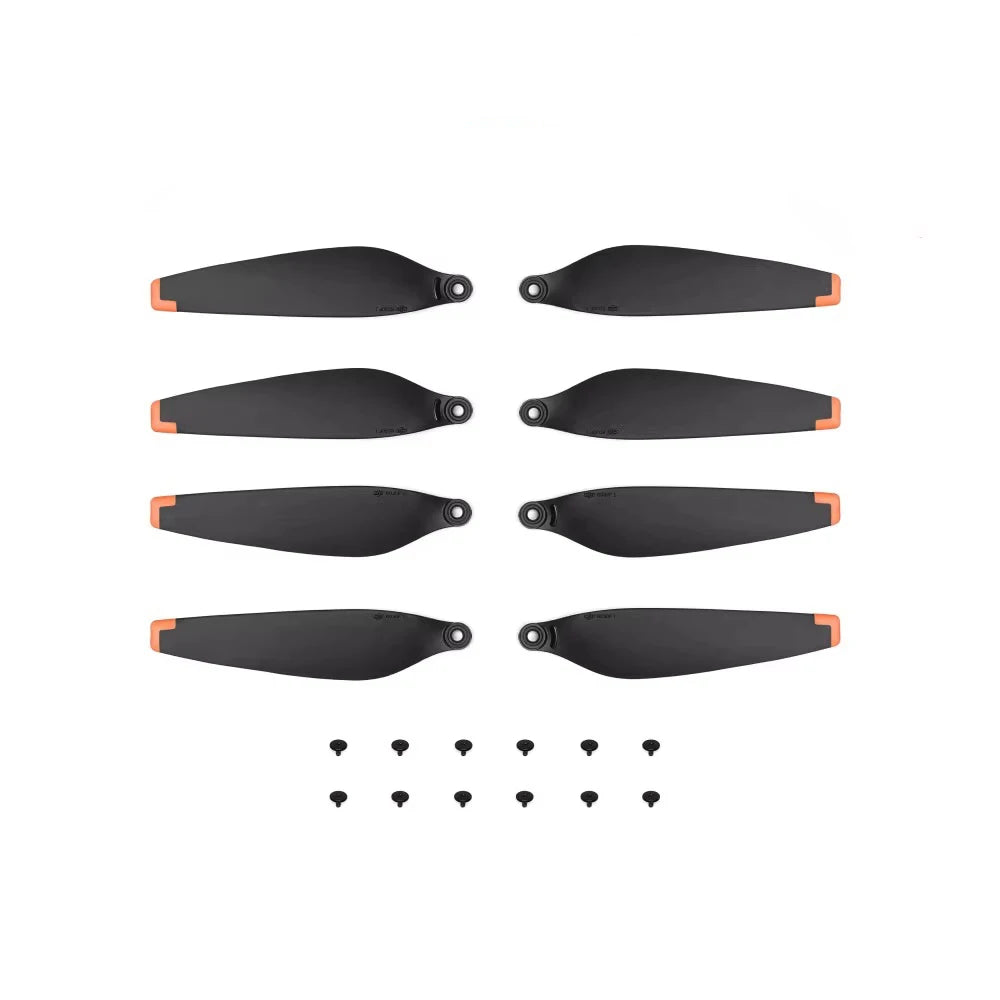 Propeller with Screws for Mini 3 Pro / Mini 4 Pro Quick Blade Wing Drone Repair Spare Parts 8PCS/1Set New