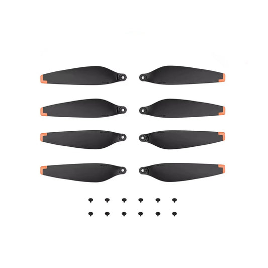 Propeller with Screws for Mini 3 Pro / Mini 4 Pro Quick Blade Wing Drone Repair Spare Parts 8PCS/1Set New