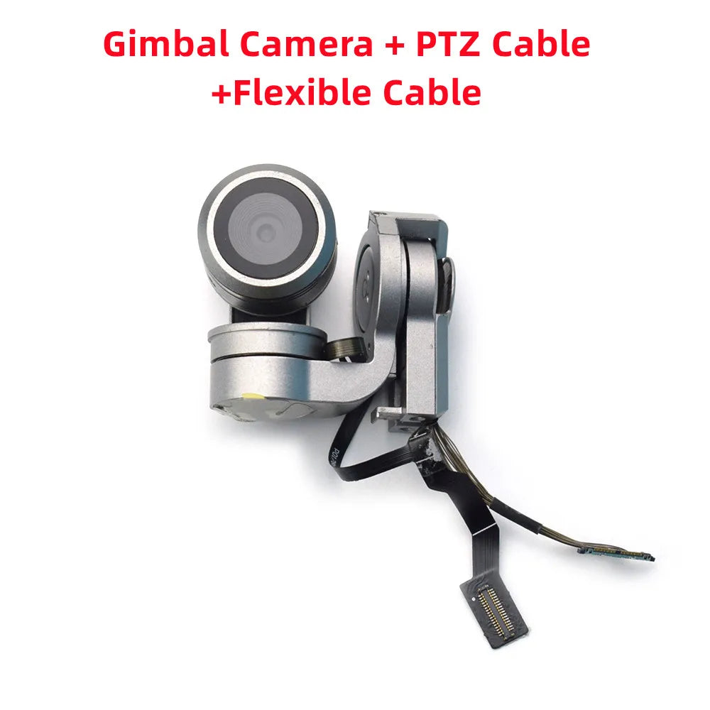 Véritable pour Mavic Pro Gimbal Bras de carte mère Moteur Signal/Câble plat Objectif de caméra/Amortisseur de cadre pour pièces de réparation de drone DJI Mavic Pro