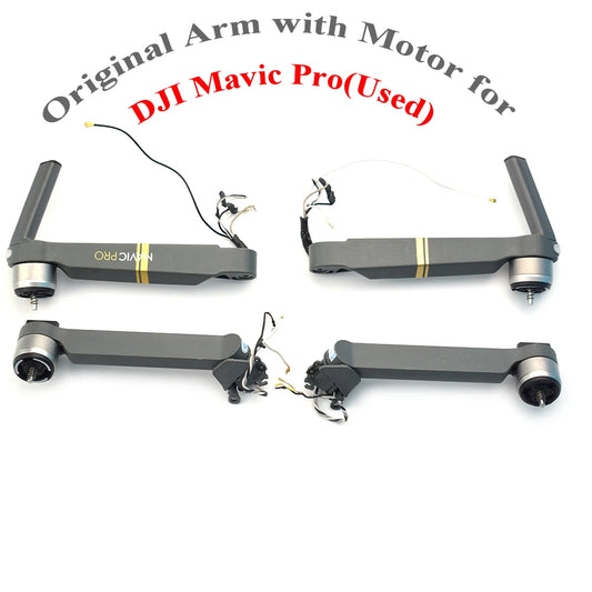 Original UAV Mavic Pro Motor Arm Front Rear Left Right Arms with Motor Replacement for DJI Mavic Pro Drone Repair Spare Parts