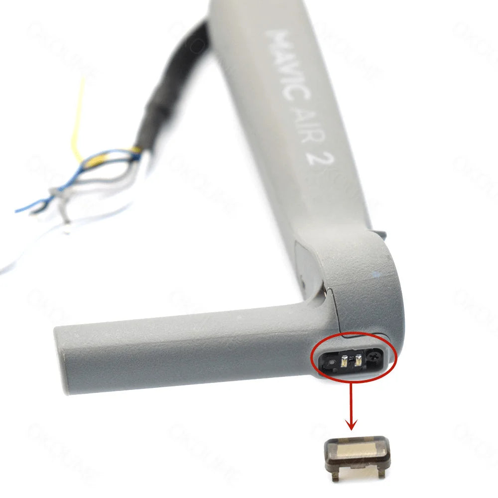 Couvercle de LED de bras de moteur d'origine pour Mavic Air 2 Remplacement pour DJI Mavic Air 2 Bras Réparation Pièces de rechange Accessoires de drone 4 pièces