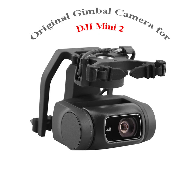 Original Gimbal-Teile für DJI Mavic Mini/2/SE Gimbal-Kameragehäuse, Signal-/Flachkabel, Objektivglas/-abdeckung, Dämpferhalterung, Roll-/Gierarm