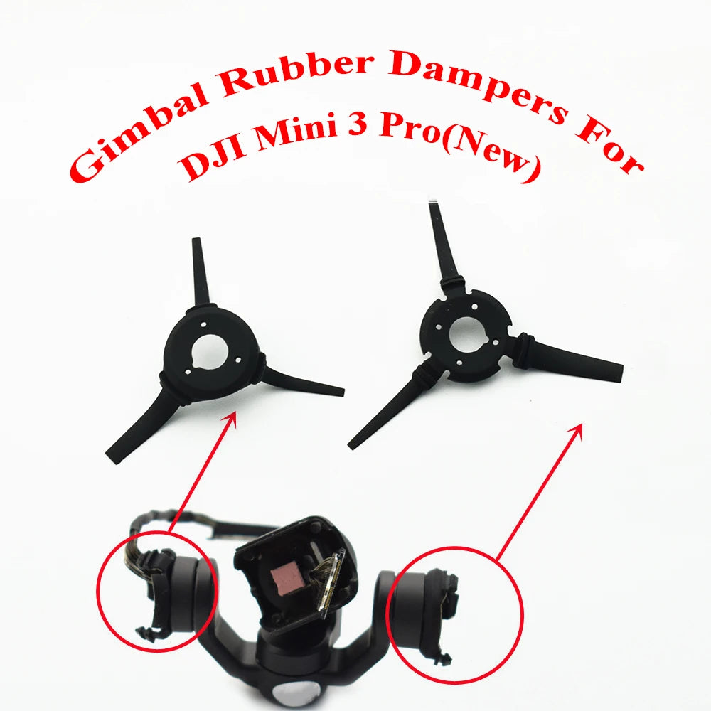 Pièces de rechange d'origine pour boîtier de cardan DJI Mini 3 Pro/outil de test de câble de signal/moteur de roulis de lacet/caoutchouc d'amortissement/verre d'objectif