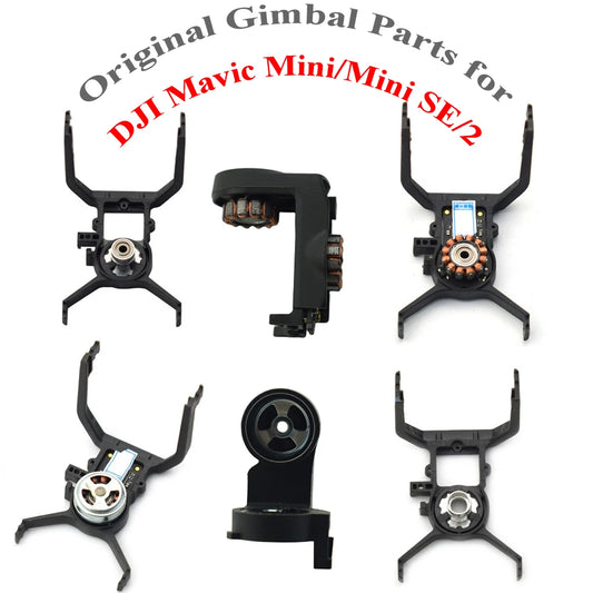 Original Gimbal Parts Dampener Bracket for DJI Mavic Mini/2/SE Drone Vibration Absorbing Mount Roll/Yaw Arm Replacement