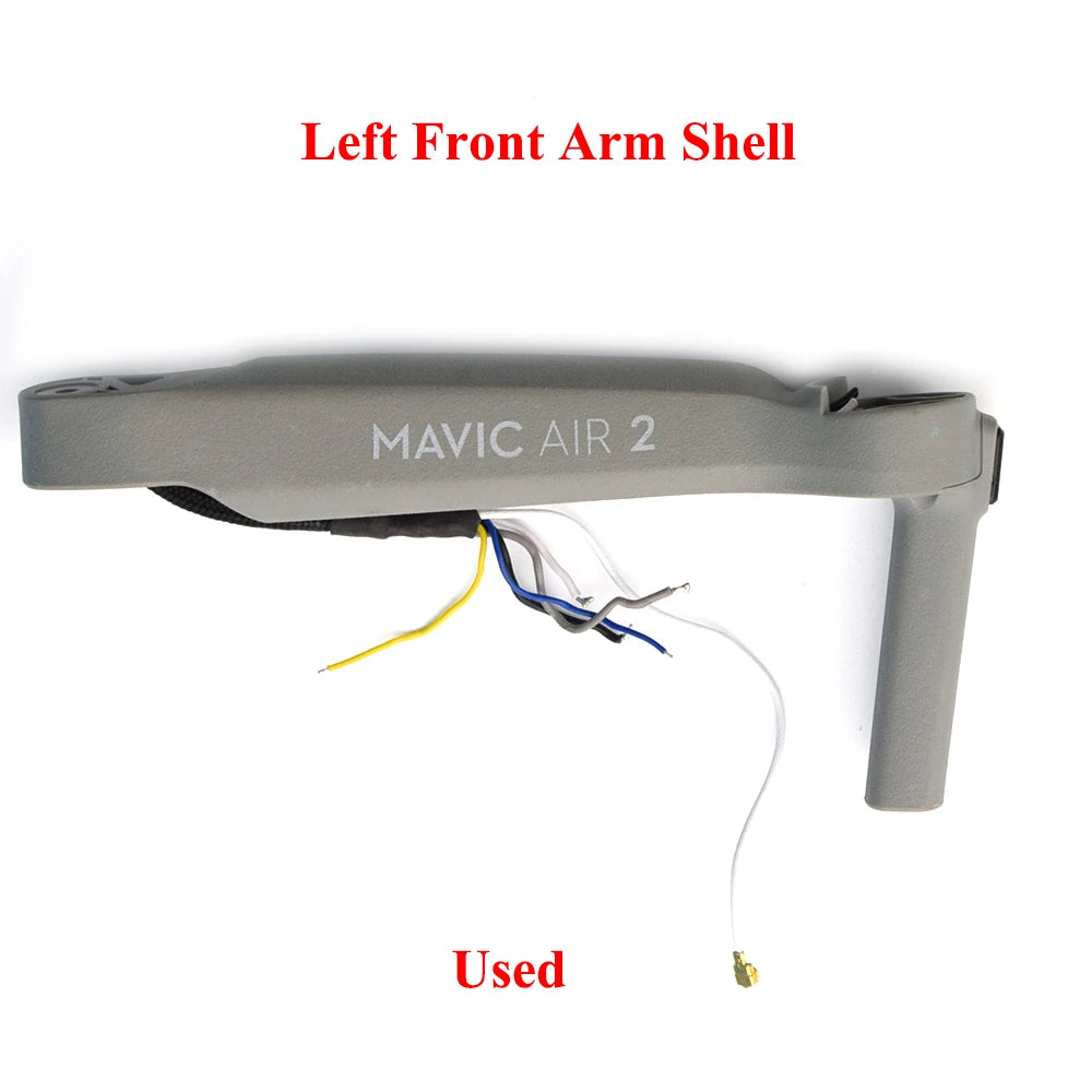 Bras de coque supérieur/milieu/inférieur d'origine et couvercle avant gauche/droit bras de support train d'atterrissage pour pièces de réparation DJI Mavic Air 2